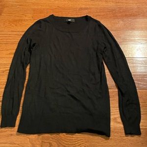 Black crewneck sweater size small